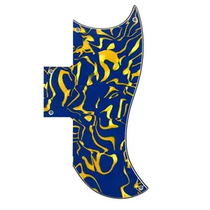 Gibson SG 61' Reissue Half Face Pickguard - 4-Ply Blue Shell