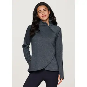 Prime Ready To Roll Fleece Zip Mock Neck Pullover