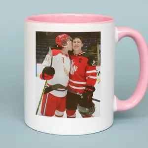 Hollanov Heated Rivalry Mug, Hudson Williams Connor Storrie Mug, Ilya Rozanov Shane Hollander Cup, Hudson Williams Accent Coffee Mug (11, 15oz)