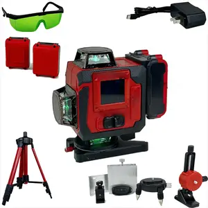 Milwaukee 16 Lines green Light Laser Level With Bracket And Complete Kit Provides Accurate Multi-Angle Positioning For Building Maintenance Installation And Engineering Tasks Boasts Stable Structure Reliable Operation Heavy Duty Power