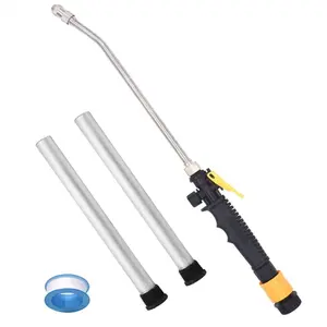 3Pack RV Water Heater Anode Rod & Flush Wand - 9.25 Inch L x 3/4 Inch NPT Aluminum Water Heaters Anode Rod