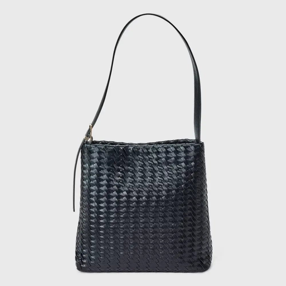 Woven Bucket Bag - A New Day, Artsy Bag, Fashionable Bucket Bag