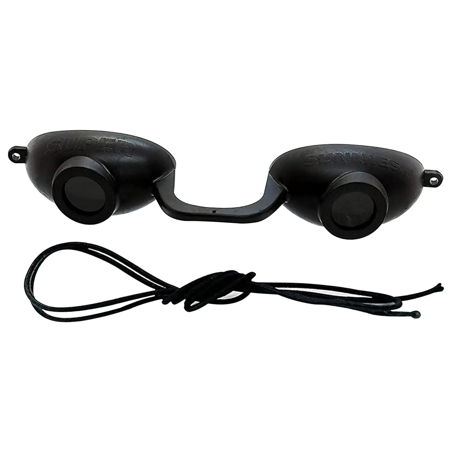 Evo Flexible UV Eye Protection, FDA Compliant Tanning Bed Goggles, Red Light Therapy Glasses - BlackGift.
