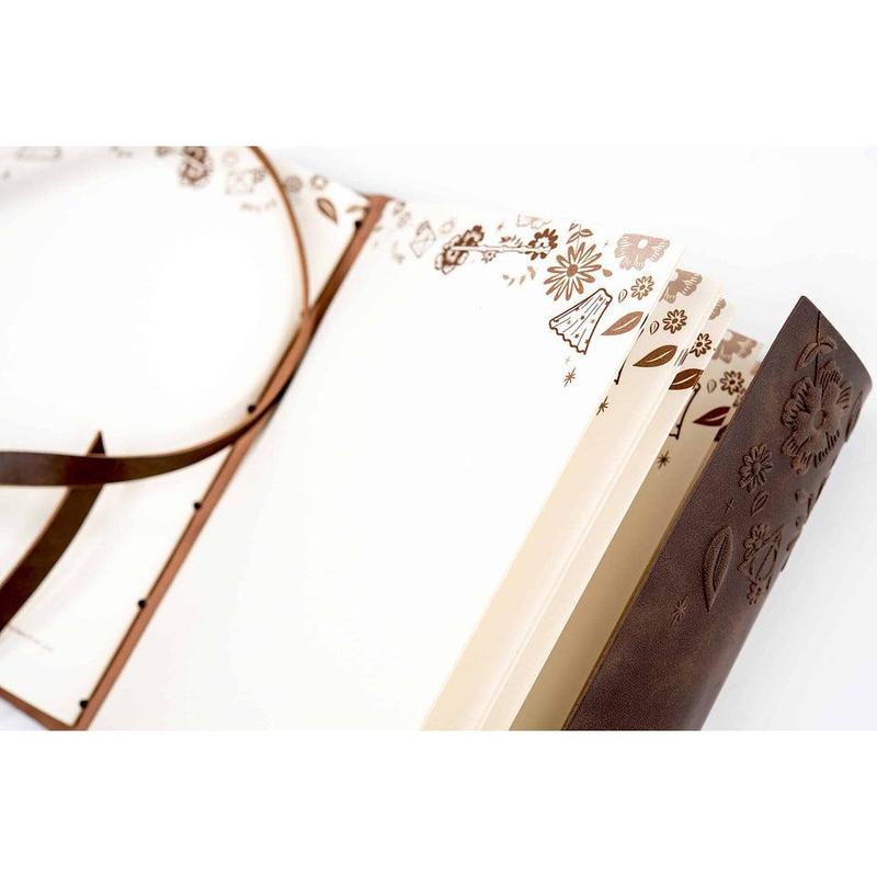 Harry Potter Deathly Hallows Leather Wrap Journal