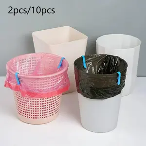 Garbage Bag Fixing Clip, 2/10pcs Anti-slip Garbage Bag Fixing Clip, Garbage Bag Holder, Home Care Supplies for Kitchen, Bathroom, Living Room, Trash Bags