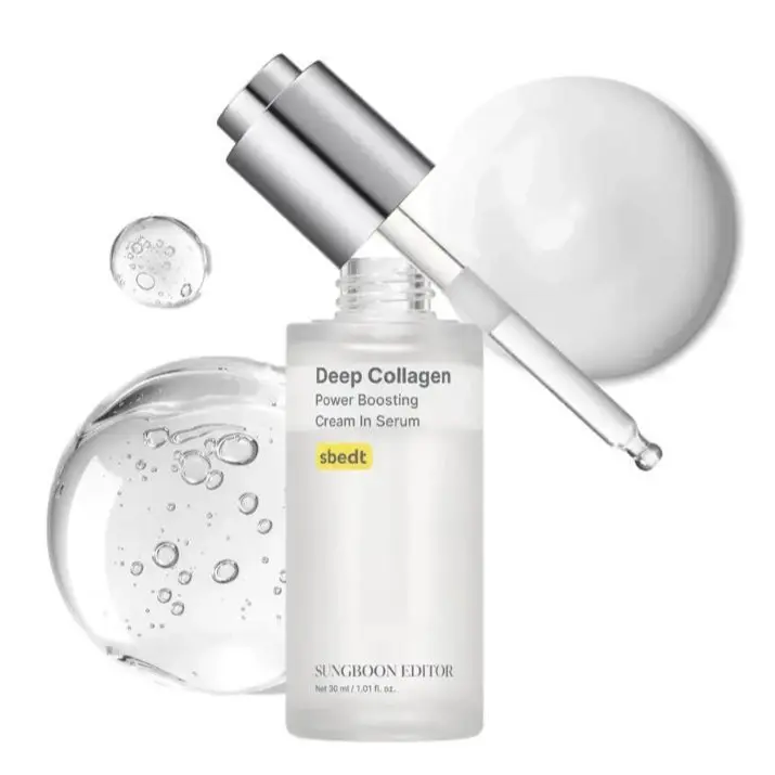 [Sungboon] Filler Serum | Deeply replenishes collagen, peptides, and hyaluronic acid to effectively combat wrinkles and fine lines | Firms, moisturizes, promotes collagen production, anti-aging, low-irritation, soothing and hydrating serum 30ml