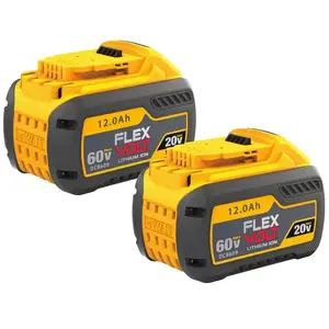 Tool -2X 12.0AH DCB609-2 For DEWALT DCB612 20V/60V MAX FLEXVOLT Lithium-Ion Battery