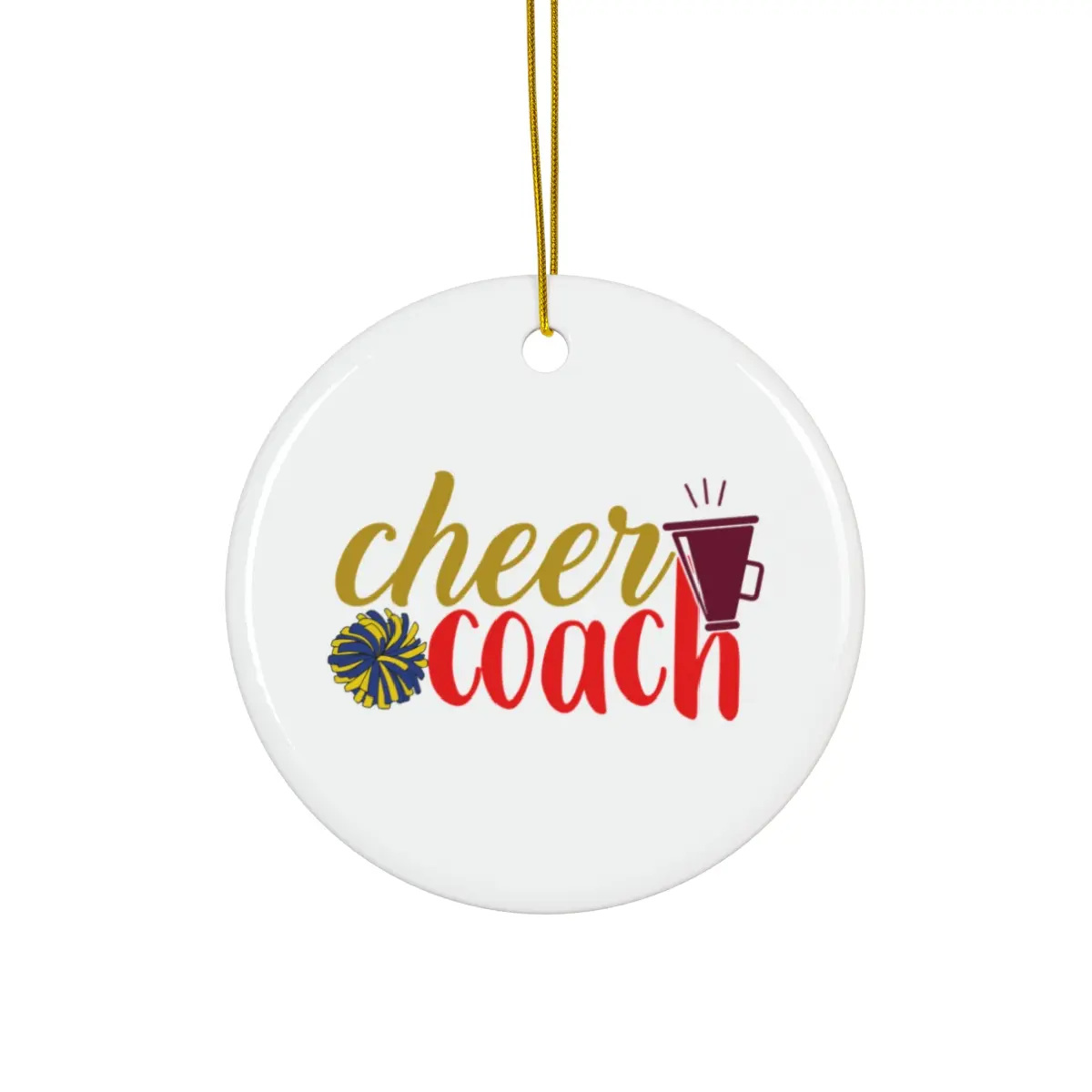 CHEER COACH ORNAMENT