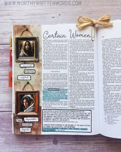 Certain Women New Testament Bible Journaling Page Kit