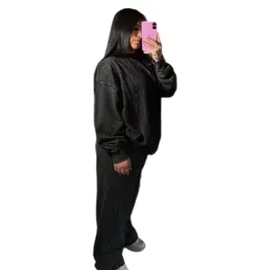 Monika Oversized Sweatpants - (SET SOLD SEPARATE) Holiday Fashion - Women’s Sweatshirt