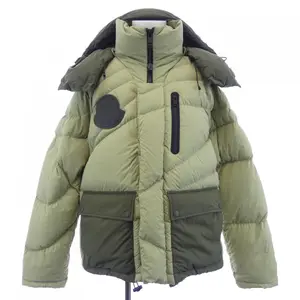 Pre-owned MONCLER Nylon Small Leather Goods Genius PHARRELL WILLIAMS CHESTNUT Down Jacket
