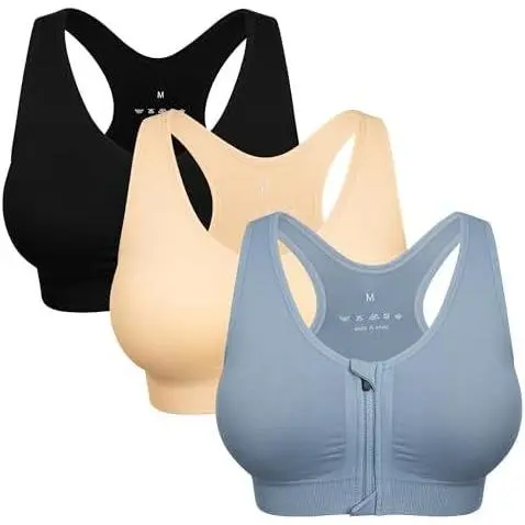 3 piece set (black+flesh color+light blu