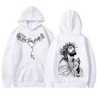 hooded sweatshirt-white