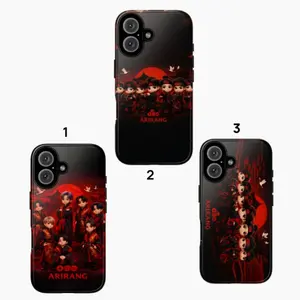 Arirang Album Kpop Phone Case, World Tour 2026 Fan Compatible with iPhone 17, 16, 15, 14, 13, 12, 11, X & Galaxy.
