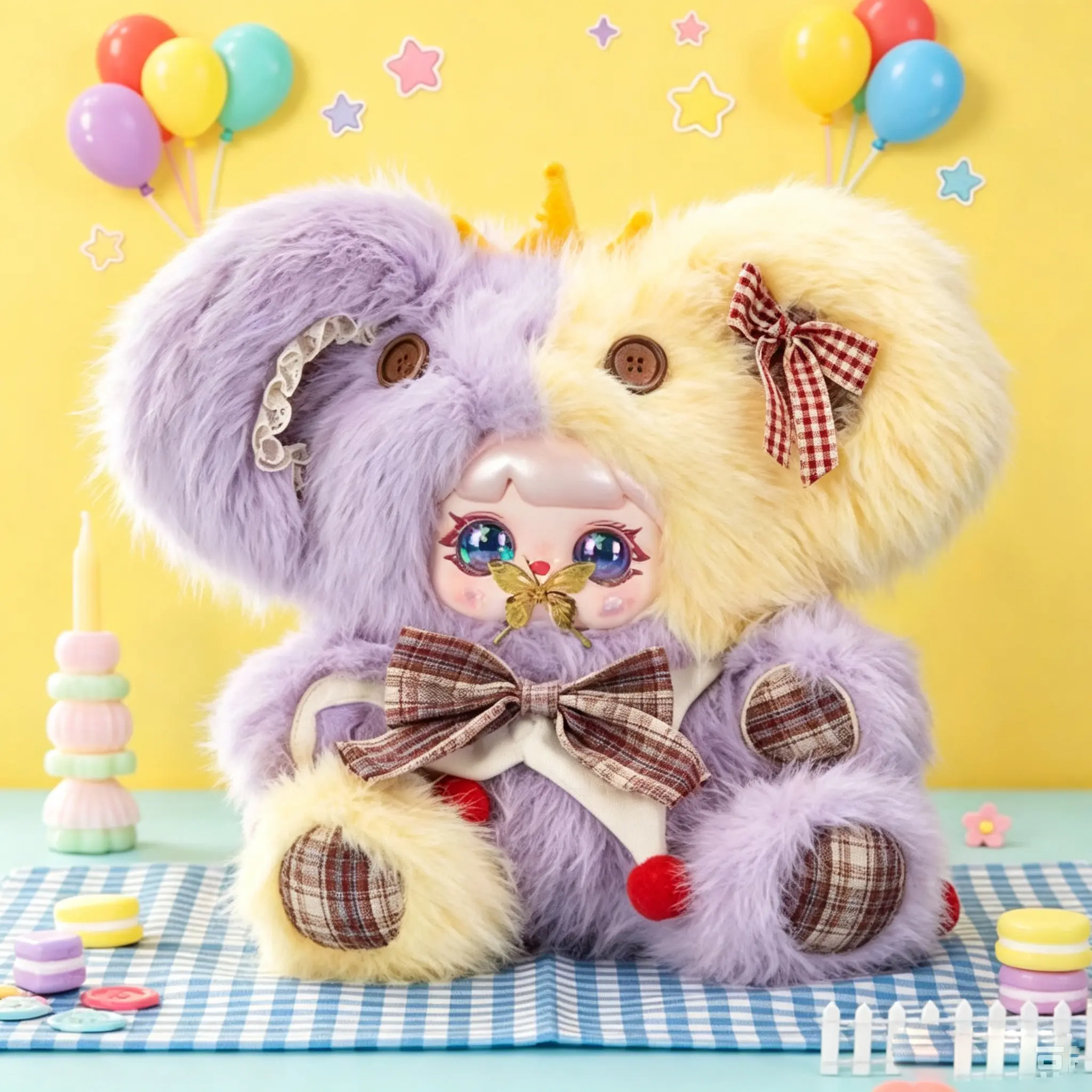 MOCICI 600% Puppet Adventure  Servies Plush Toy Doll Blind Box Collection