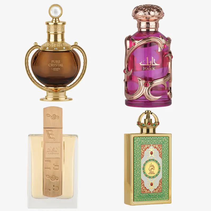 Pure Crystal + Angham + Queen of Arabia + Habik Bundle