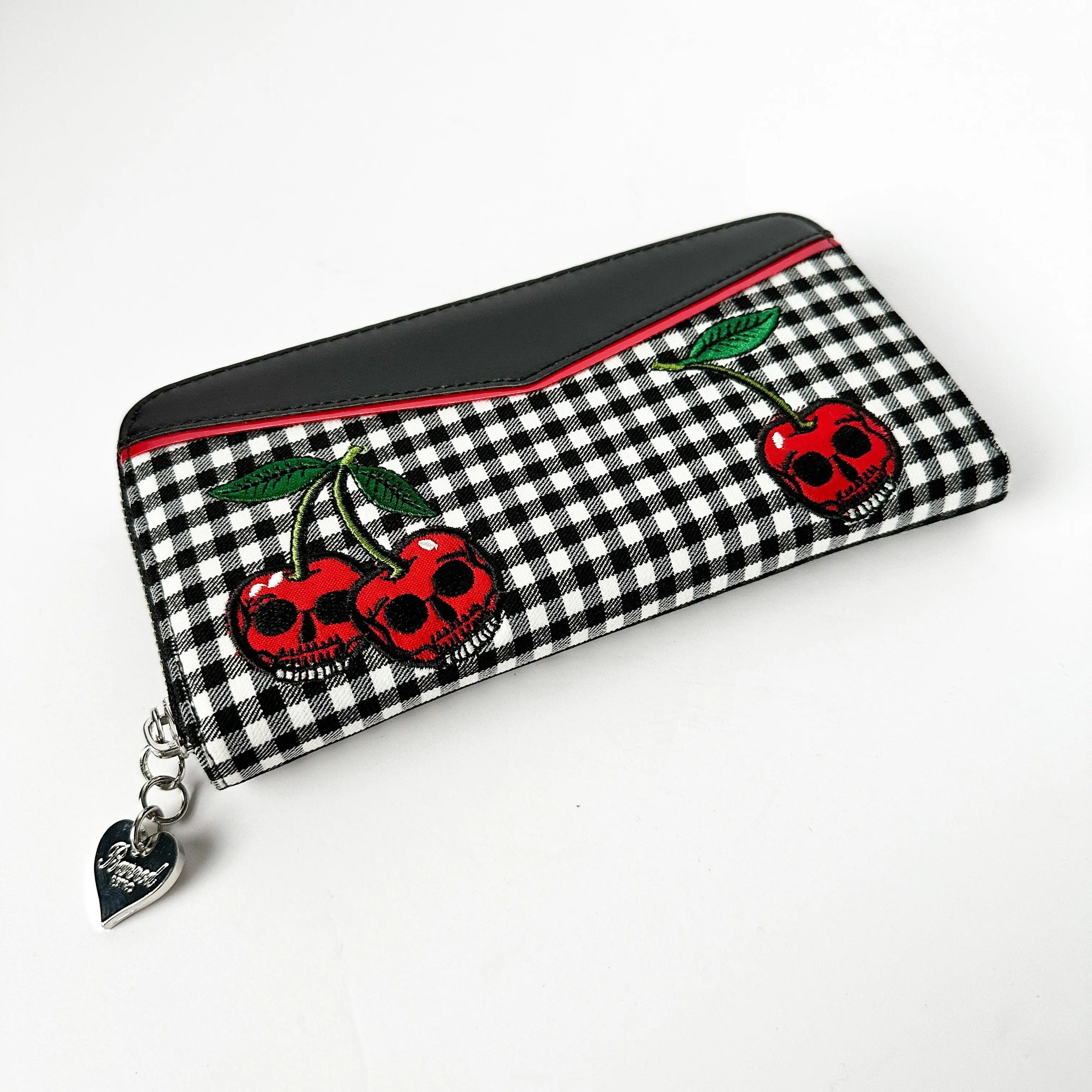 Plaid Cherry Wallet