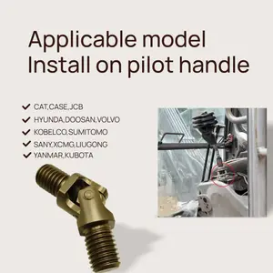 Universal Excavator Car Cardan Joint, Compatible with Various Brands Including Komatsu, Hitachi, Sany, Yanmar, Kubota