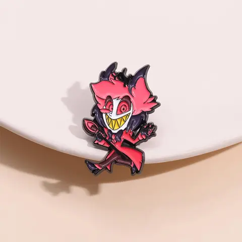 Cartoon Character Design Brooch, Cute Enamel Alloy Brooch Pin Clip for Daily Clothing Decor, Fashion Accessory, Trendy All-match & Exquisite Brooch for Birthday Gift, Durable Metal Pins