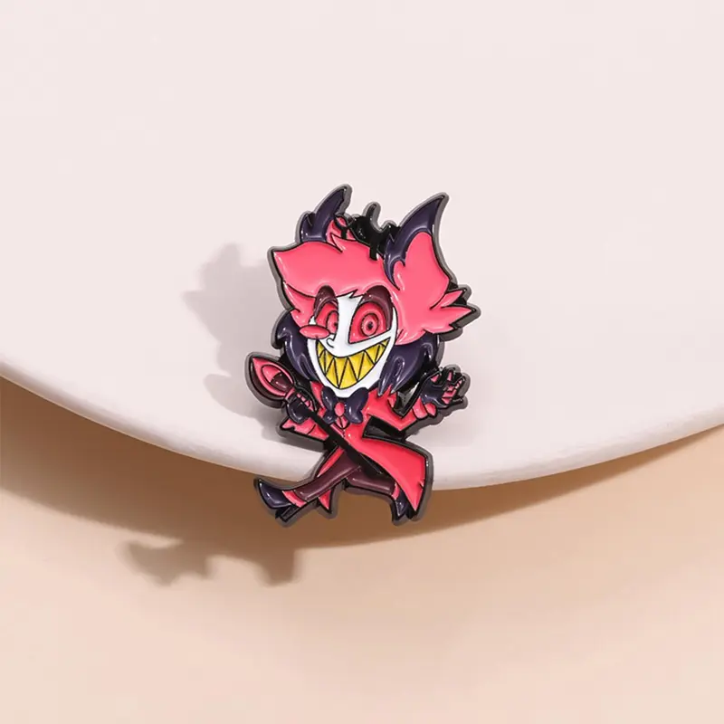 Cartoon Character Design Brooch, Cute Enamel Alloy Brooch Pin Clip for Daily Clothing Decor, Fashion Accessory, Trendy All-match & Exquisite Brooch for Birthday Gift, Durable Metal Pins