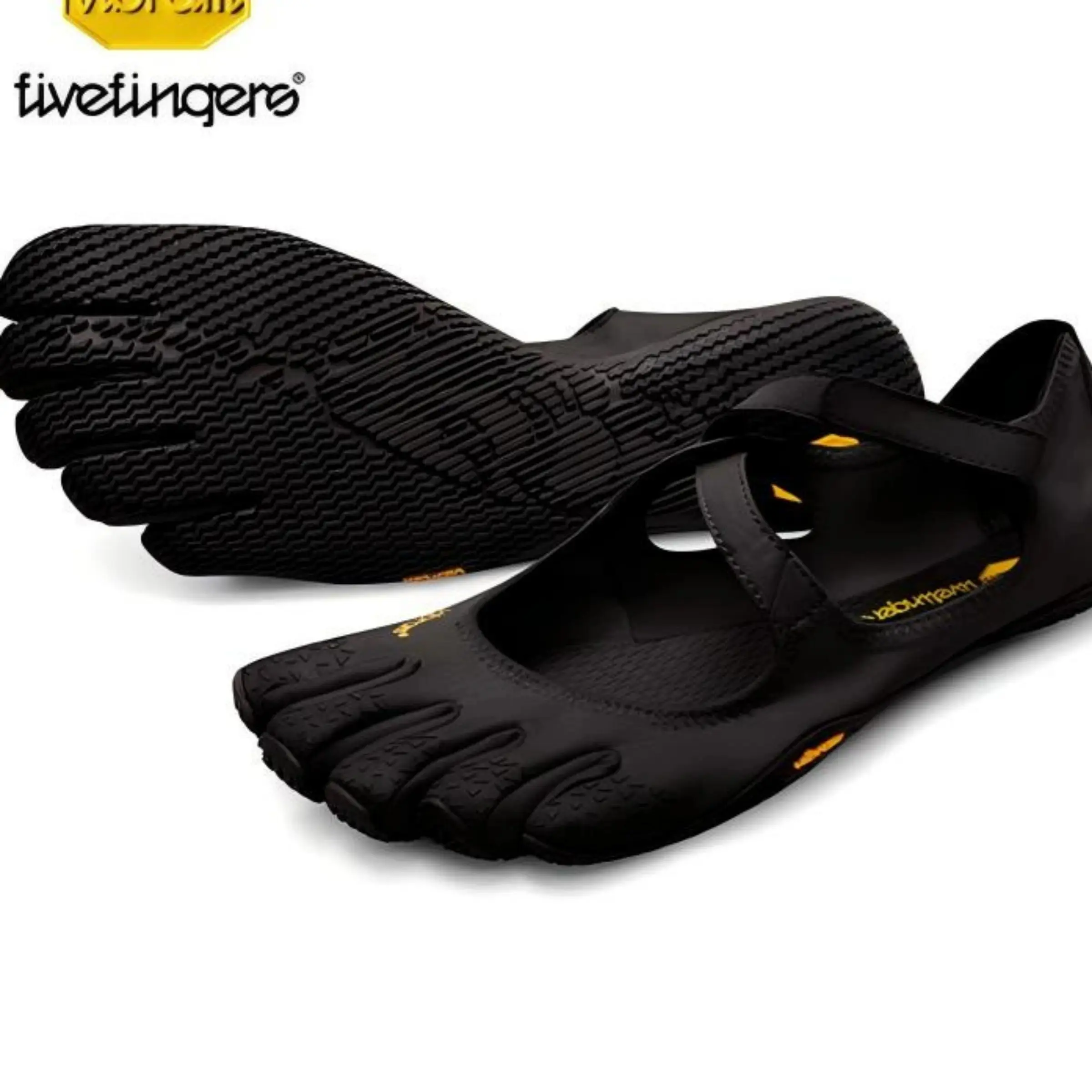 Classic FiveFingers Split-Toe Ballet Flats - Split Sole, Non-Slip, Lightweight, Flexible, Foldable Toe Shoes | Multifunctional Athletic Footwear for Various Activities, Breathable Barefoot Comfort | Ideal for Dance, Yoga, Multifunctional Shoes