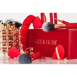 CHERRY BLING Mega Glitz & Glam | 31pc Essentials Collection Brush Set | GG4328