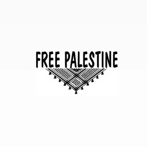 100 Free palestine stickers 2x1 inch Decor Decorative
