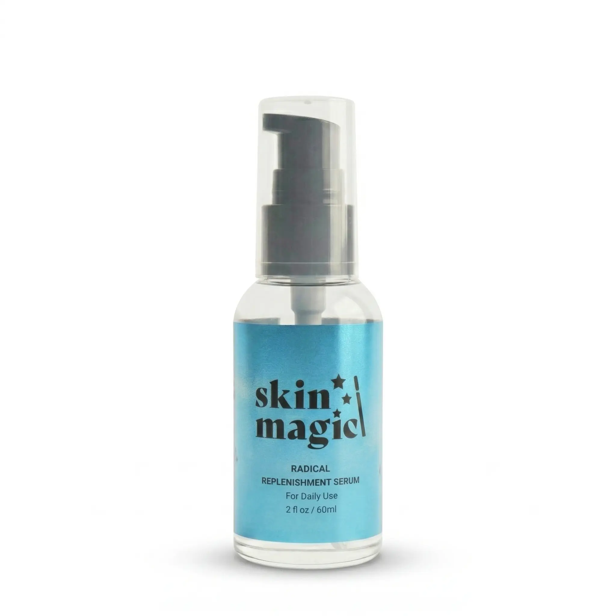 Skin Magic Radical Replenishment Serum - Gentle Nourishing Hyaluronic Acid, Glycerin, Cucumber Extract, Argireline, Peptides Formula for All Skin Types - Hydrating Skincare to Repair, Soothe, Boost Radiant, Smooth, Dewy Texture, Moisture, Glow Up, Sheet