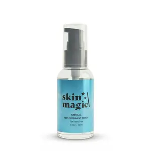 Skin Magic - Radical Replenishment Serum for All Skin Types with Hyaluronic Acid & Glycerin - Hydrating Formula with Cucumber Extract & Argireline Amplified - Moisture Nourishing Radiance Soothing Gentle Peptide Smooth Radiant