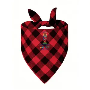Custom Soccer Pet Bandana - Personalized Sublimated Dog & Cat Scarf, Soft Polyester Triangle Bib for Sports Fans