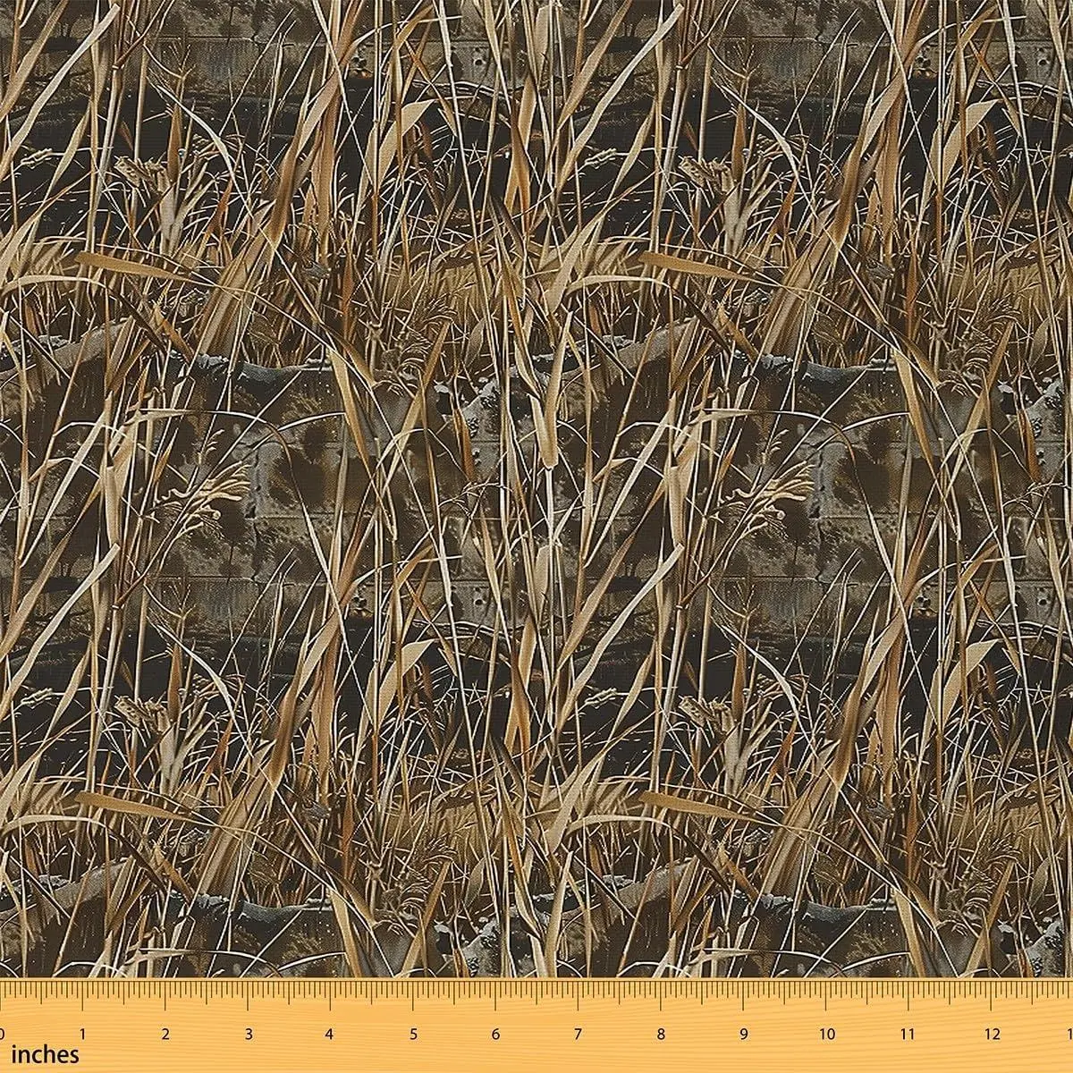 Camouflage Upholstery Fabric Chairs Camo Fabric Tree Leaves Rustic Lodge Cabin Farmhouse Military Style Decorative Soft Flannel Botanic
