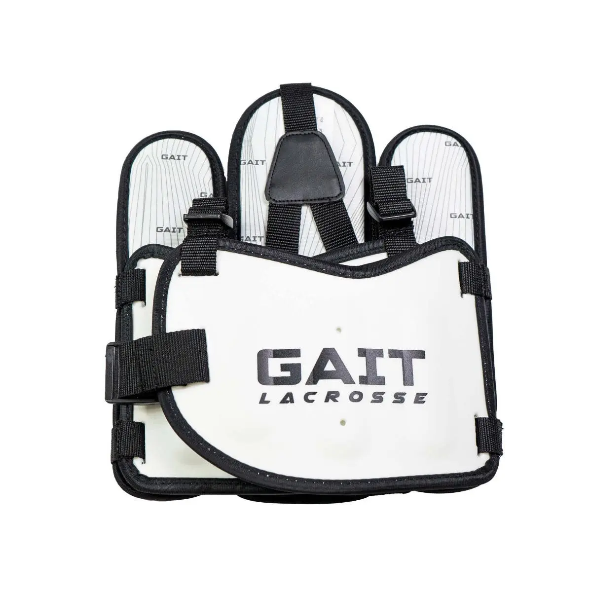 Ultra-Thin Lacrosse Kidney Pads with Thermal Molded Shell, Adjustable Straps for Less Bulk and More Flexibility, Protective Gear, Thin Shell