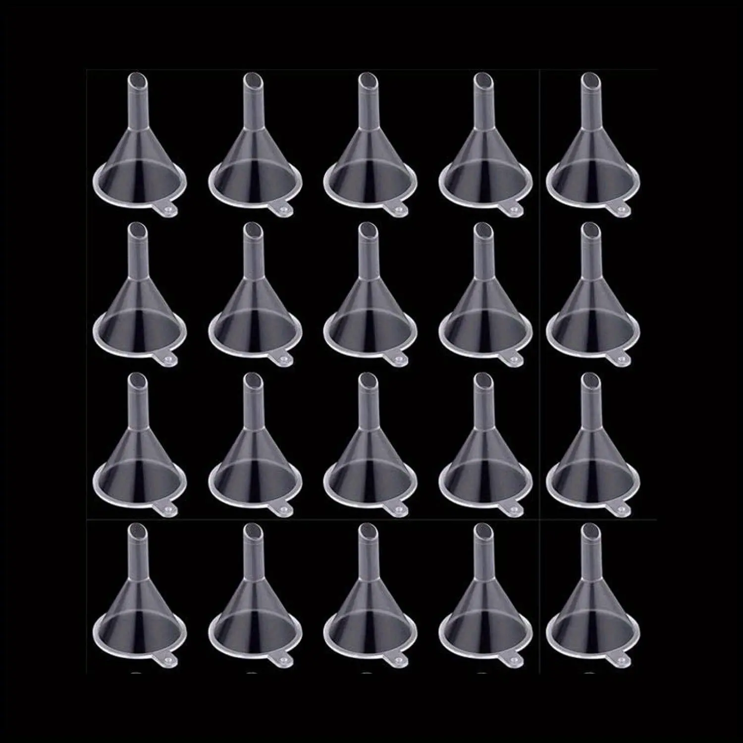 Miniature, transparent mini perfume bottle with filling for essential oils, laboratory bottle, Small Bottle
