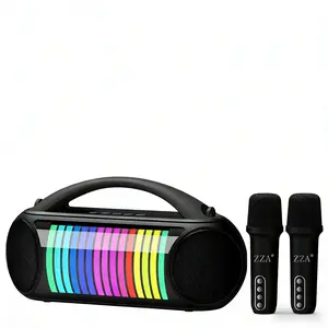 K9 Karaoke Portable Systems Wireless Karaoke Machine Sepaker,IPX4 Waterproof Wireless Speaker,100W Loud Deepbass Speaker for Indoor,Outdoor,Camping,Beach,Green