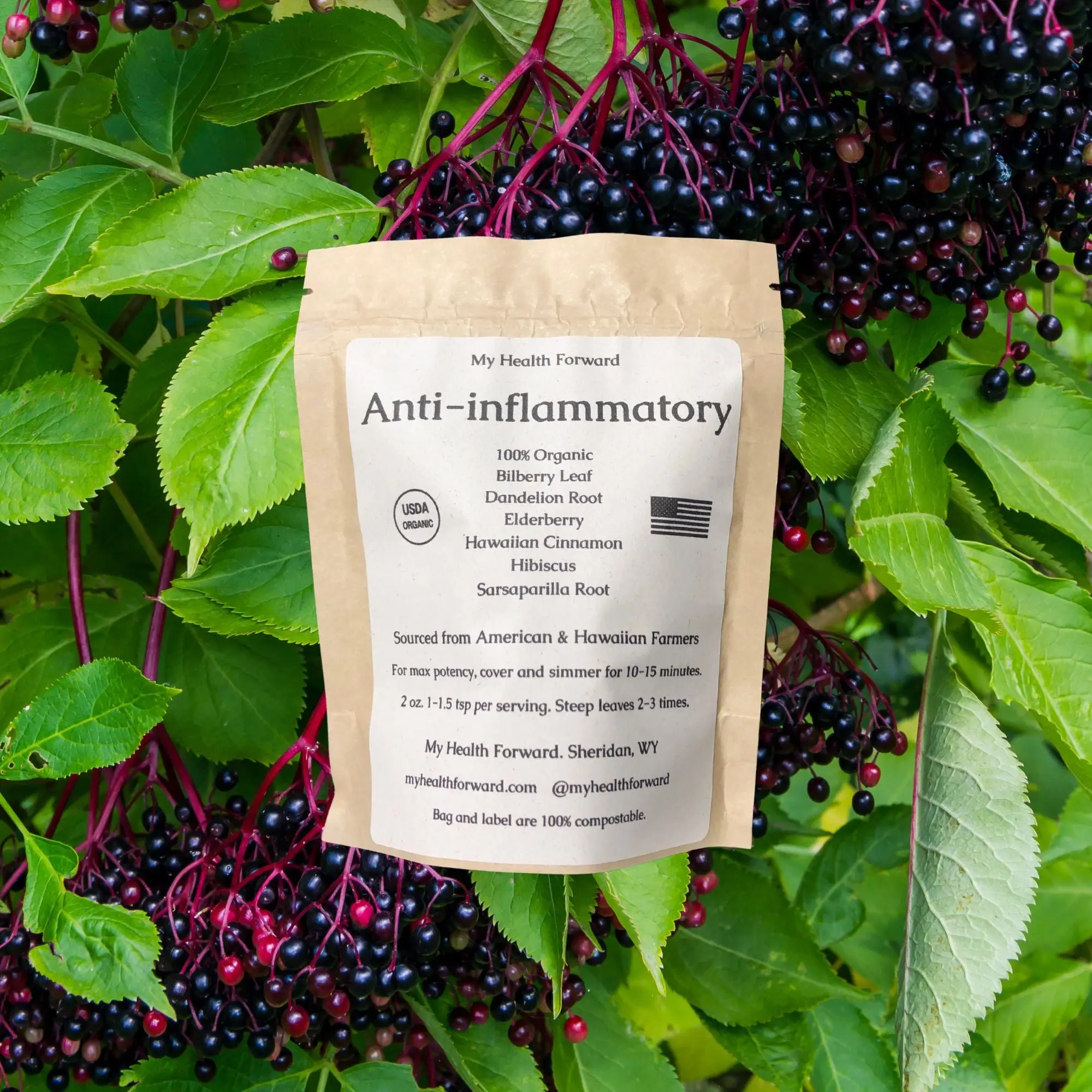 Anti-inflammatory Organic Herbal Tea