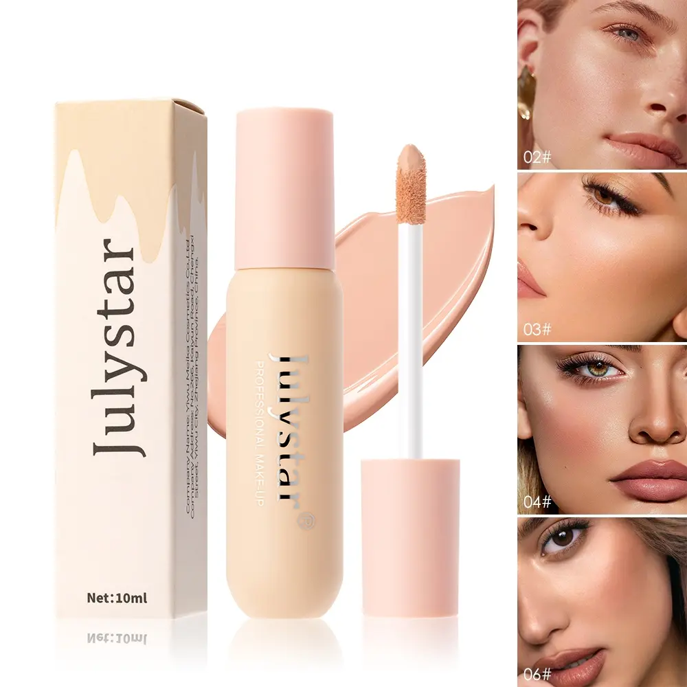 Full-Coverage Concealer for Flawless Skin and Complexion, Lightweight Formula for a Natural Makeup Finish, Suitable for All Skin Types, Perfect Gift for Family and Friends, Lightweight Concealer Moisturizer, Makeup Cosmetic Concealer