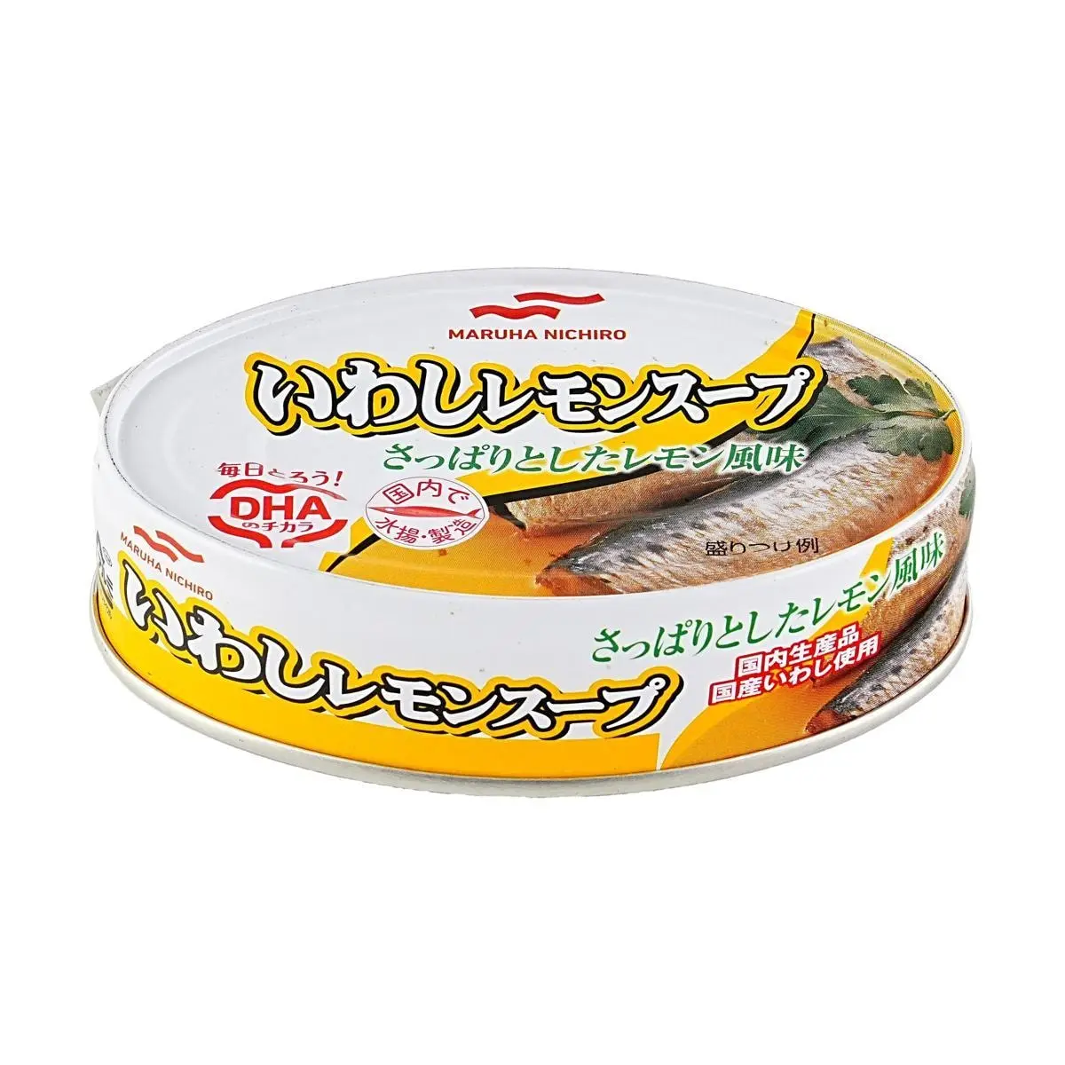 MARUHA NICHIRO Sardines in Lemon Sauce 100g - Ready-to-Eat Japanese Canned Fish, Rich in DHA, Perfect for Rice, Salads & Snacks MARUHA NICHIRO Sardines in Lemon Sauce 100g - Ready-to-Eat Japanese Canned Fish, Rich in DHA, Perfect for Rice, Salads & Snacks