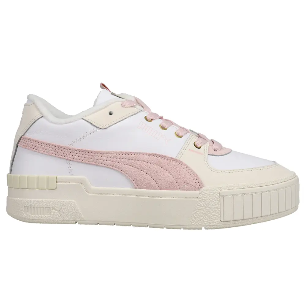 PUMA Womens Cali Sport Frosted Hike Platform Sneakers Shoes Casual - White PUMA Womens Cali Sport Frosted Hike Platform Sneakers Shoes Casual - White