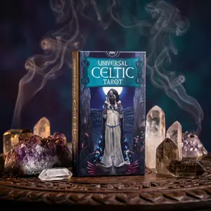 Universal Celtic Tarot Deck: 78 Tarot Cards & Guidebook by Lo Scarabeo for tarot readings, psychic readings, and divination; spiritual, unique tarot, tarot card deck, oracle card deck