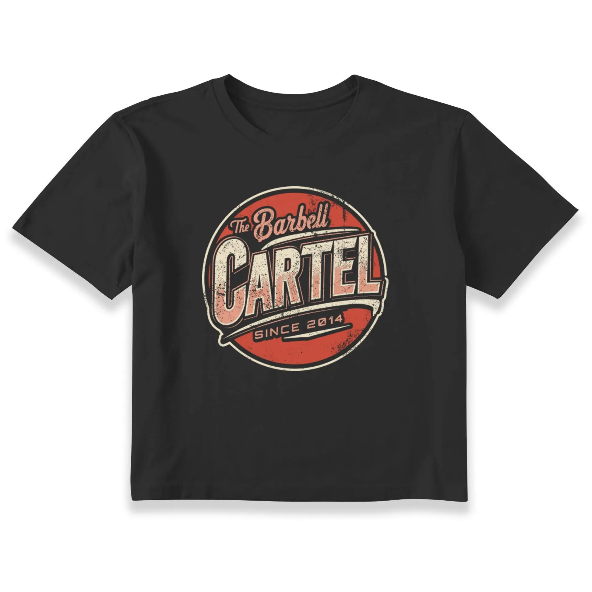Retro Logo Heavyweight Boxy Tee - Black