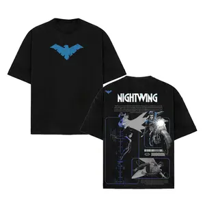 Nightwing Premium Cotton T-Shirt, Dick Grayson Graphic Shirt, Robin Comic T-Shirt, Character Comics Fans Shirt, Superhero T-Shirt, Comic Book Fans T-Shirt, Superhero Graphic Tee