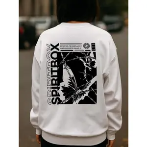 [Sale Up To 55%] - [Free Ship] - Spiritbox Sweatshirt - Eternal Blue Album - Spiritbox Merch - Unisex Heavy Cotton Sweat