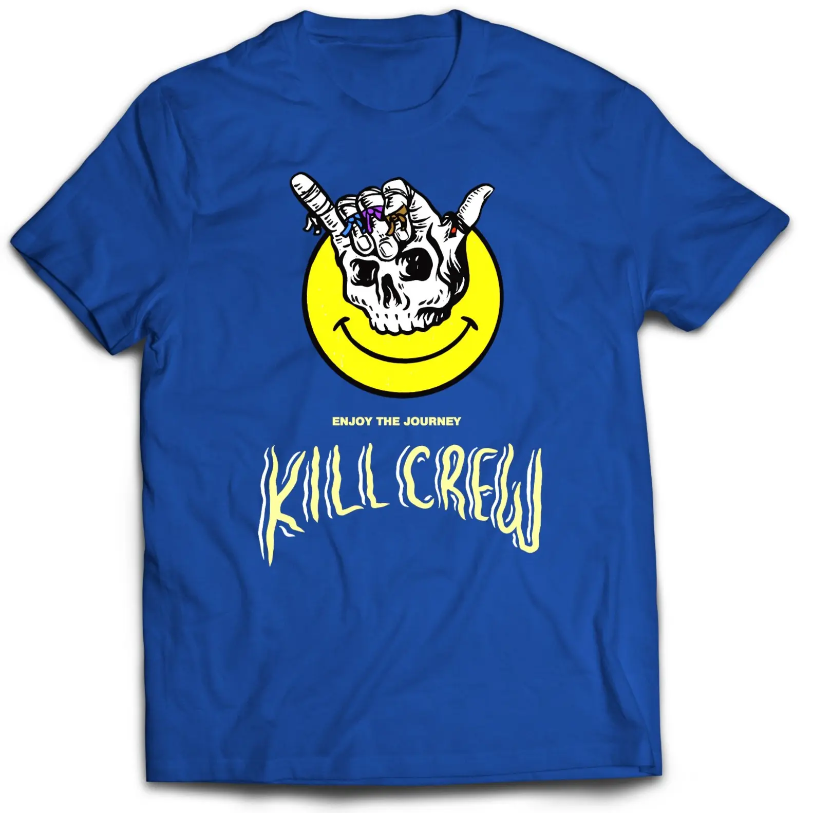 Kill Crew Graphic T-Shirt Cotton Fabric Sleeve Top Soft Streetwear - Slogan - Premium Fabric - Comfort Kill Crew Graphic T-Shirt Cotton Fabric Sleeve Top Soft Streetwear - Slogan - Premium Fabric - Comfort