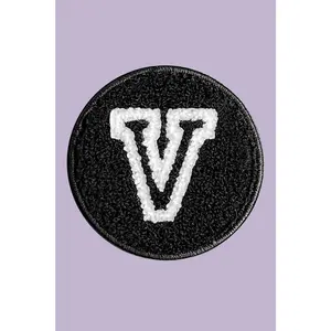 Velcro Initial Letter V Patch