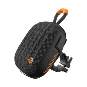 Wireless Bluetooth-compatible Speaker for Bicycles, Motorcycles, Outdoor Use, Waterproof Fabric, Portable Mini Sound System with Stand