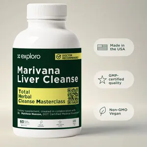 Marivana Liver Cleanse Detox Supplement, 60 Capsules