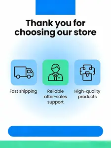 Thank you for choosing our store. We offer fast shipping, reliable after-sales support and high-quality products.