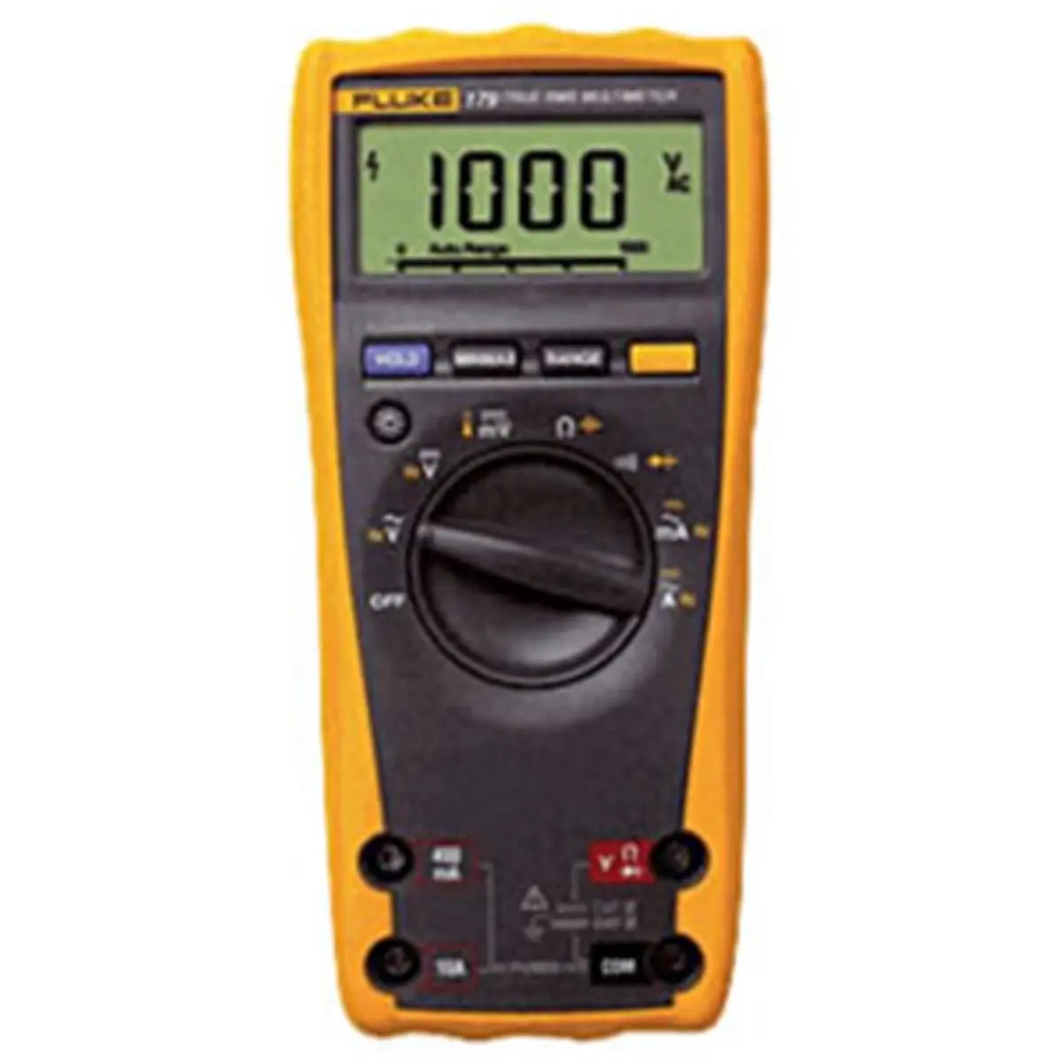 FLUKE 179ESFP True-RMS Digital Multimeter, Industrial Auto-Ranging Voltmeter with Built-in Thermometer, Backlight & Magnetic Hanger Kit, Voltage Tester