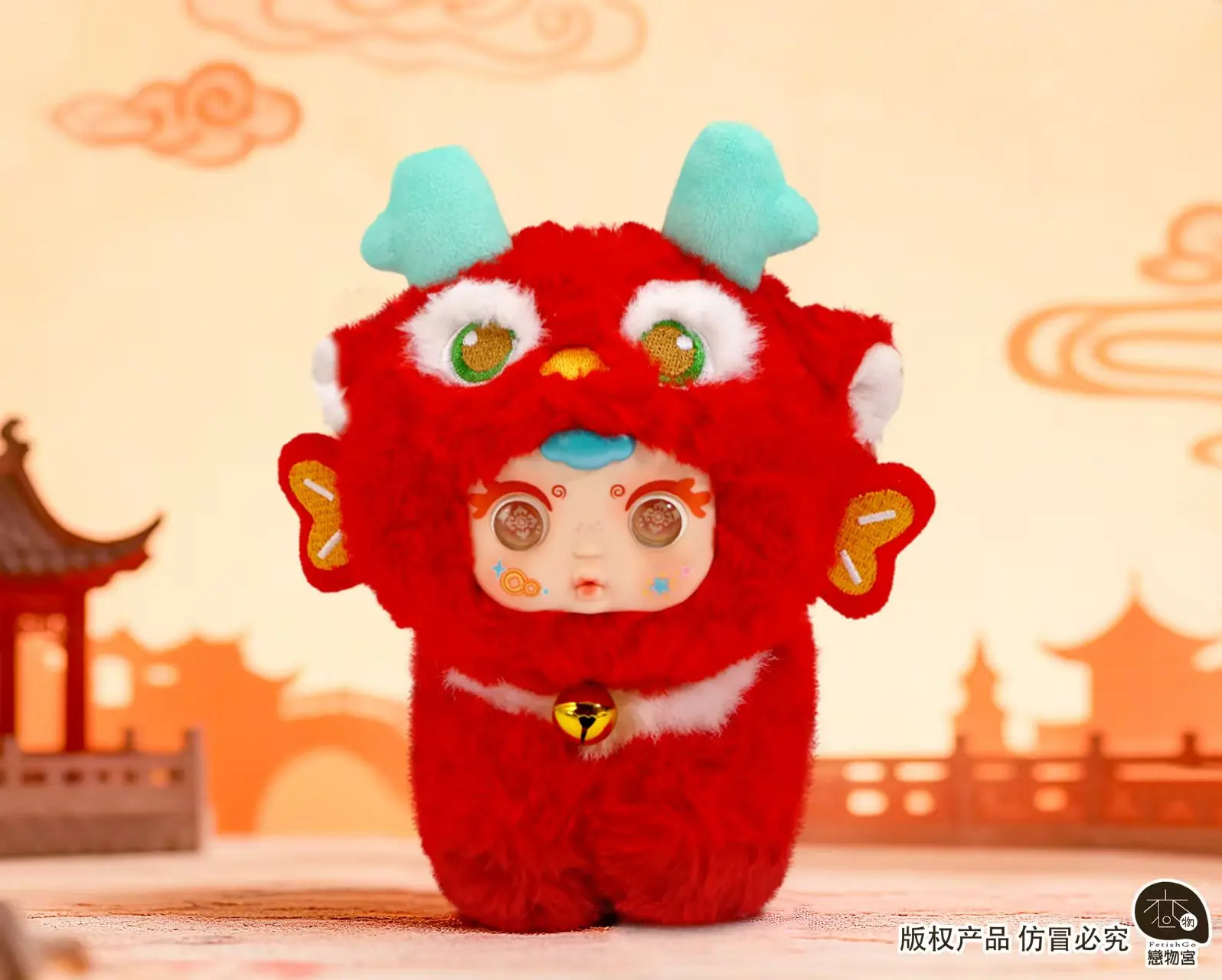 MM Sugar Baby Mythical Beasts Collectible Figurine Sealed Hobby Box - New Year Limited Edition, 6+1 Hidden Surprises, Mythology-Themed Luck Bringer (Ages 12+)