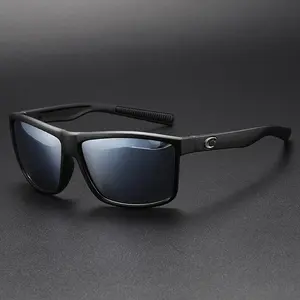 Costaego  Polarized Lens Men's Polarized Sunglasses - Lightweight Sport Shades with UV400 Lens, TR90 Frame, Polycarbonate Lenses, Adjustable Nose Pads, Perfect for Outdoor Sports